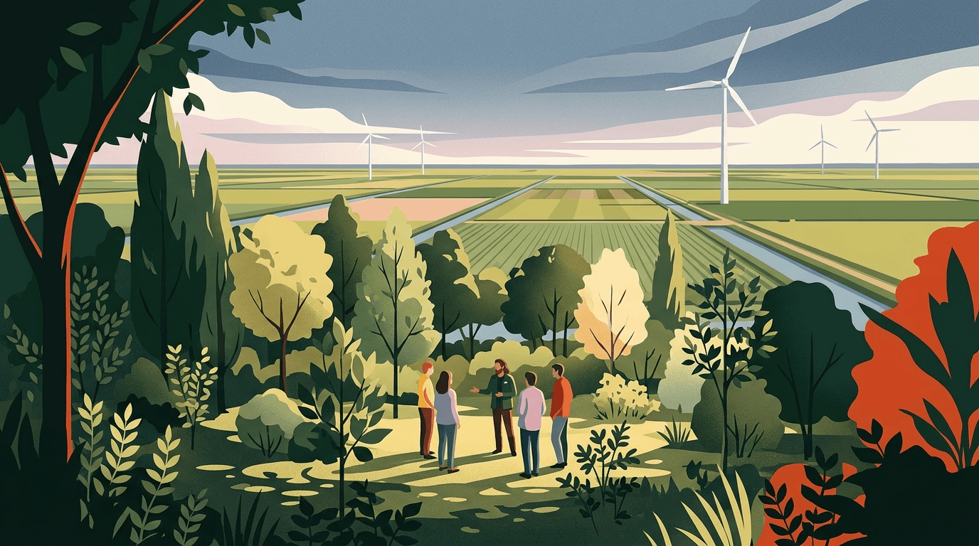 Ontdek de eetbare natuur in het Voedselbos van Zeewolde