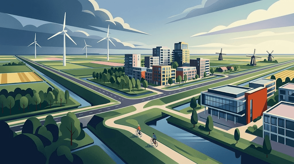 Lelystad geeft groen licht voor 320 woningen op Getronics-locatie