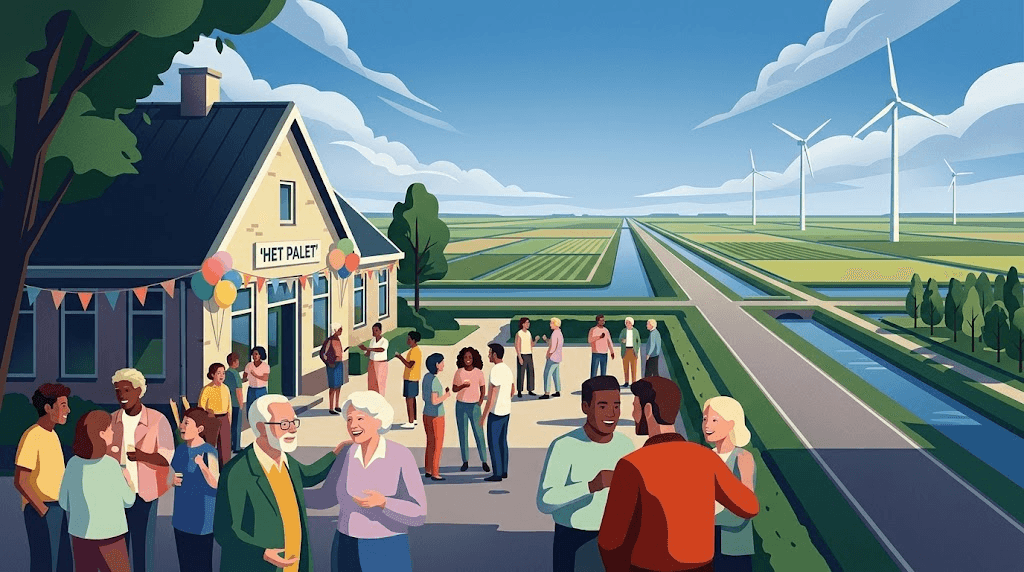 Buurtvereniging Het Palet Lelystad viert gouden jubileum