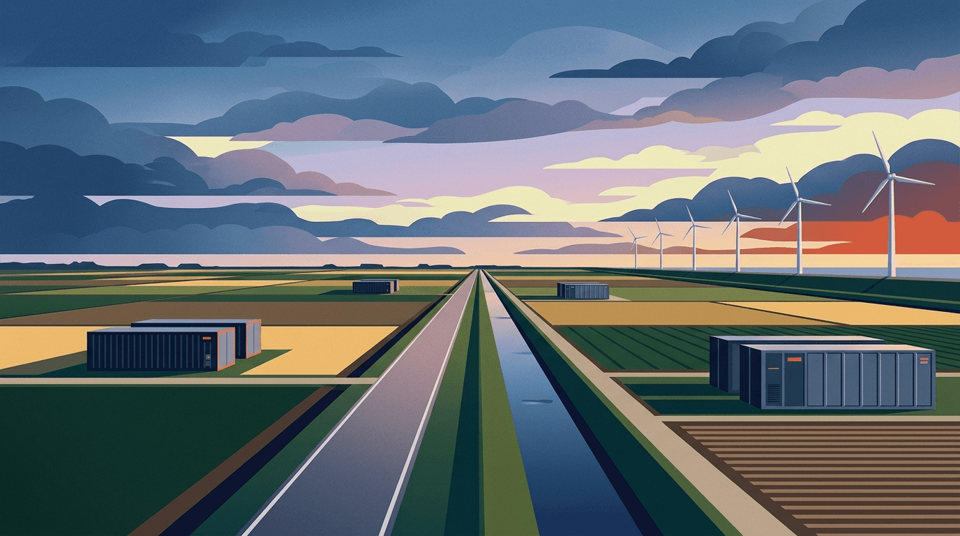 Flevoland pionier met eigen beleid voor energieopslag