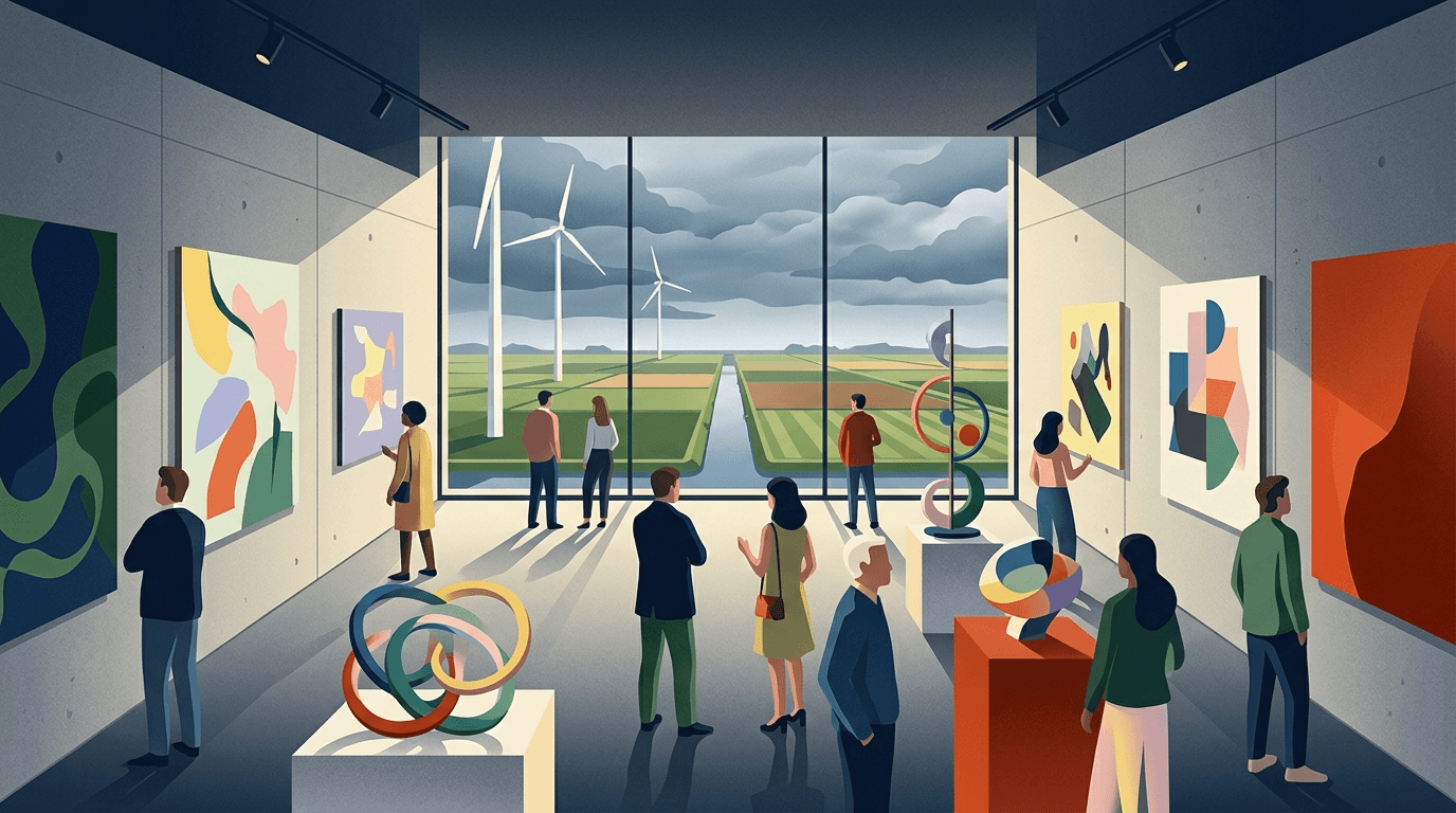 Kunst ontmoet elkaar in expositie ‘In Perspectief’ in Museum Nagele