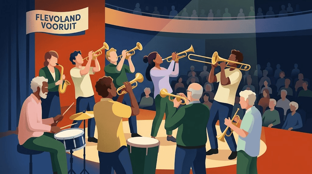 Muziek verbindt: Nieuw Talent Orkest Flevoland verovert de podia