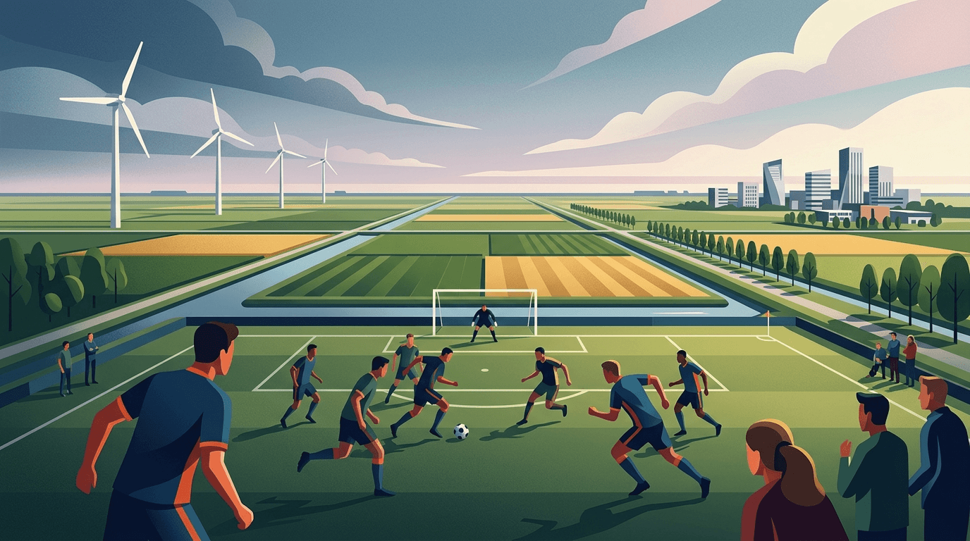 SV Urk morrend over gelijkspel tegen Huizen