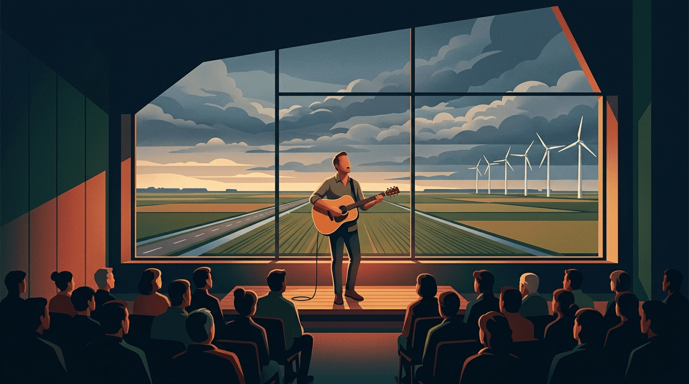 Singer-songwriter Cas Cornelius Leonardus brengt 'Magical' naar Lelystad