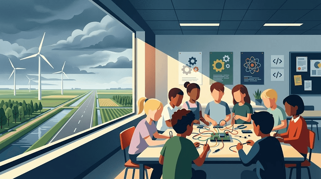 Week van de Technologie inspireert honderden leerlingen in Noordoostpolder