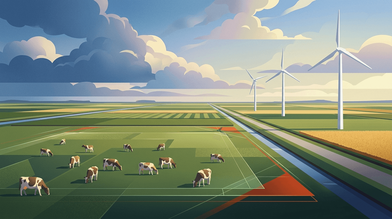 Aeres Farms start met draadloos beweiden biologisch melkvee in Flevoland