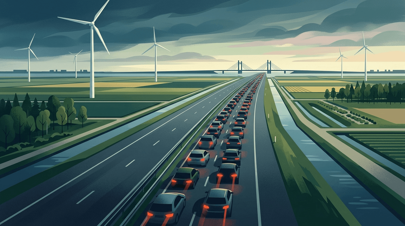 A6 bij Ketelbrug deels dicht na ongelukken