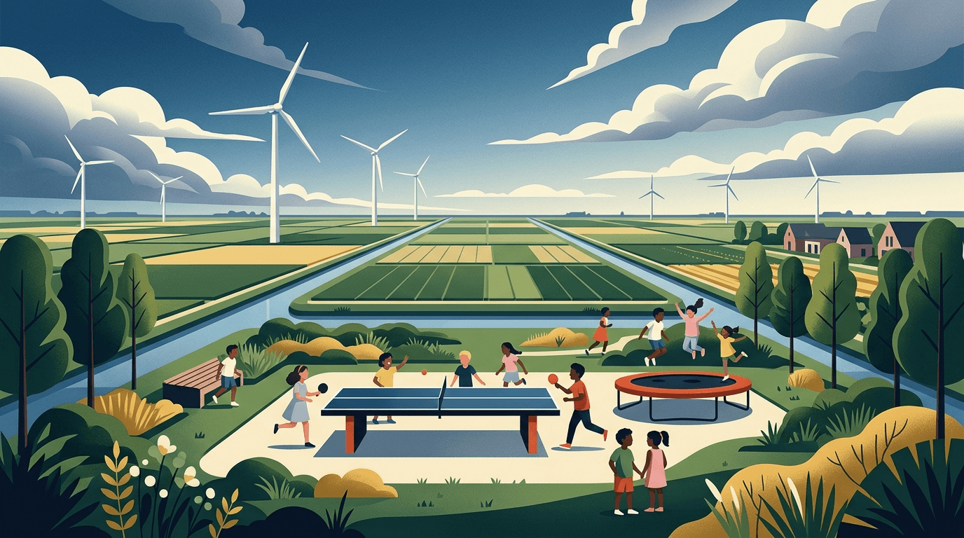 Alternatief voor speelvlot Speeleiland De Gilden: Tafeltennistafel en Jumper