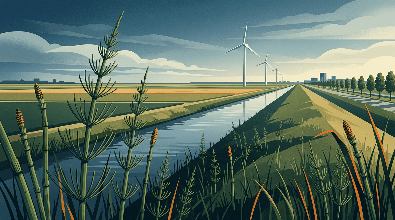 Heermoes: Een prehistorische plant in de Lelystadse natuur