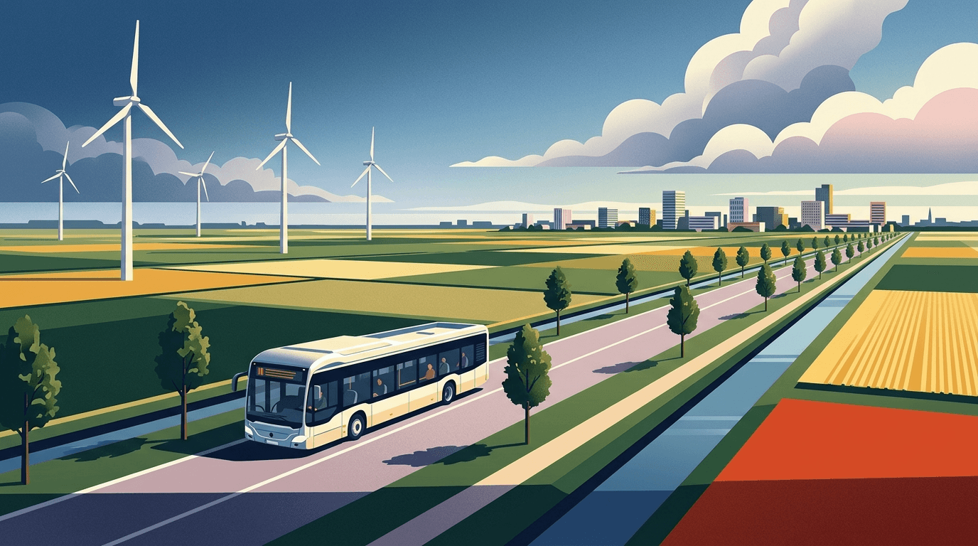 Almere zet in op volledig elektrische busvloot in 2028