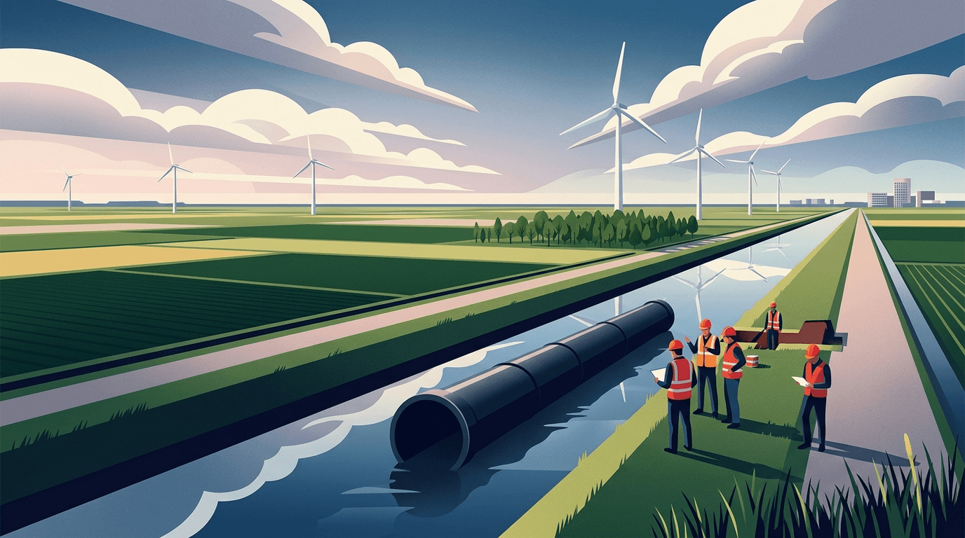 Almere krijgt dikkere buis voor afvalwater