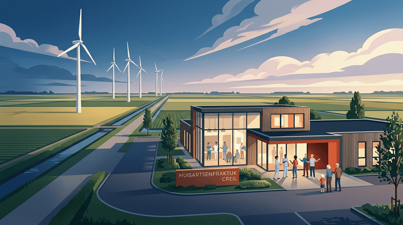 Huisarts Wilco Bloed opent vernieuwde praktijk in Creil