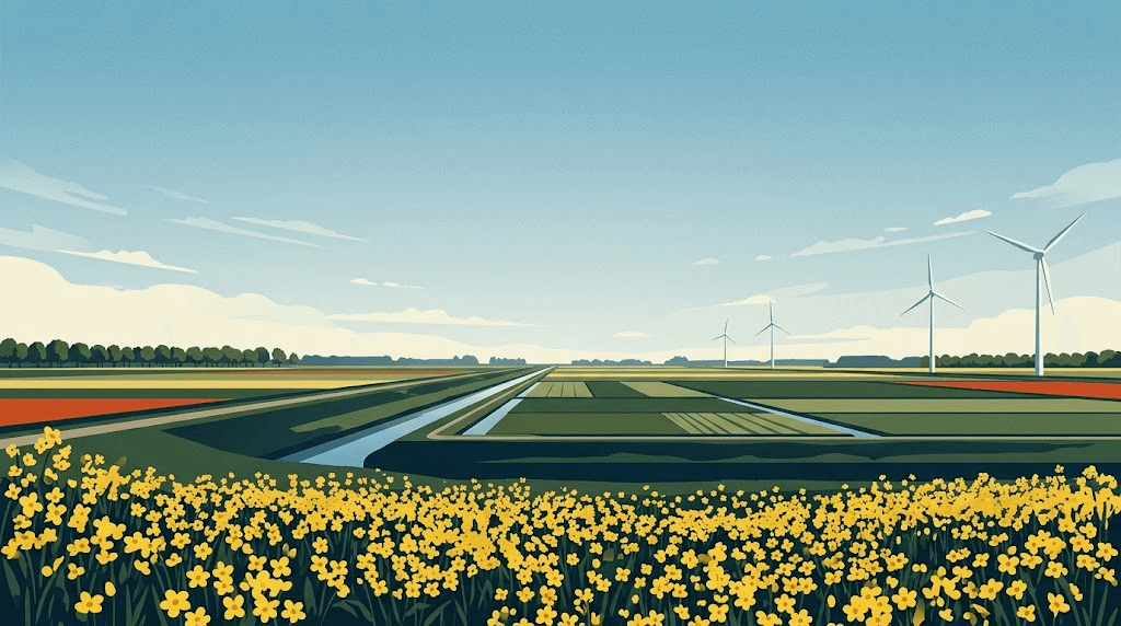 Gele bloemenzee in Flevoland: geen koolzaad, wel een prachtig verhaal