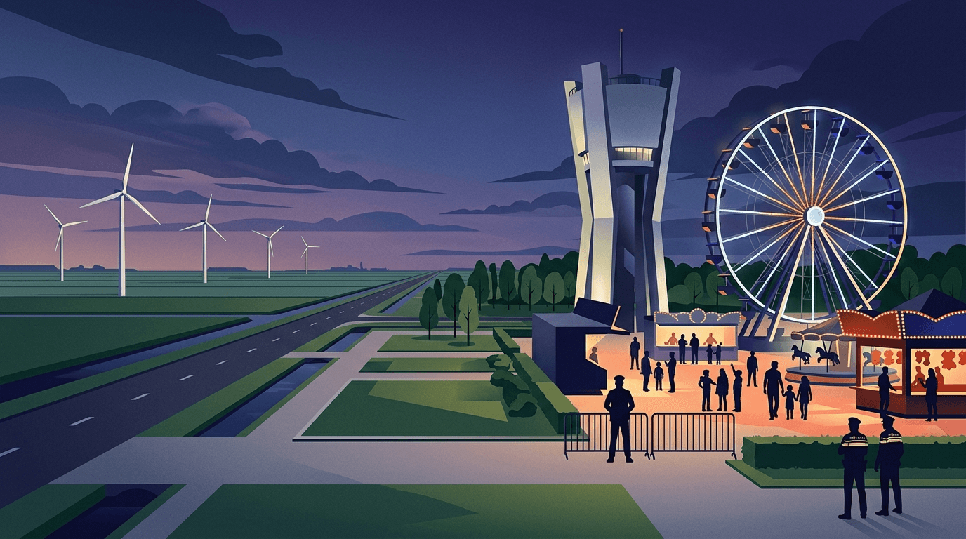 Kermis Emmeloord terug op De Deel met extra beveiliging