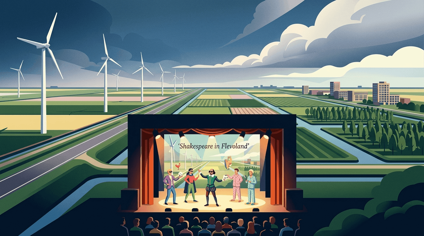 ‘Shakespeare in Flevoland’: Familiemusical met Flevolandse cast