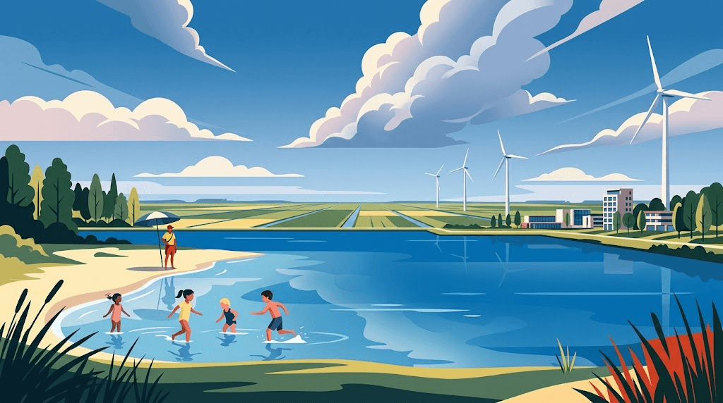 Beachstrand Eemhof: Positief zwemadvies na jaren van 'slecht' water