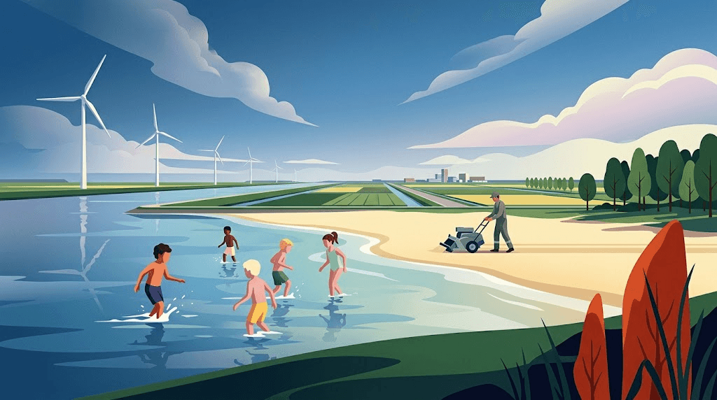 Groen licht voor zwemseizoen: Flevolandse stranden klaar voor de zomer