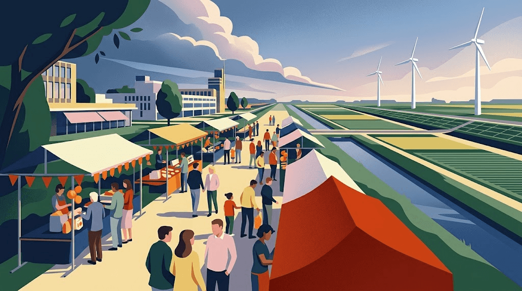 Koningsdag in Lelystad: Zonnige vrijmarkt en geslaagde Koningsnacht