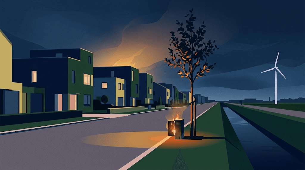 Stroomstoring treft 5.000 huishoudens in Almere Buiten na brand