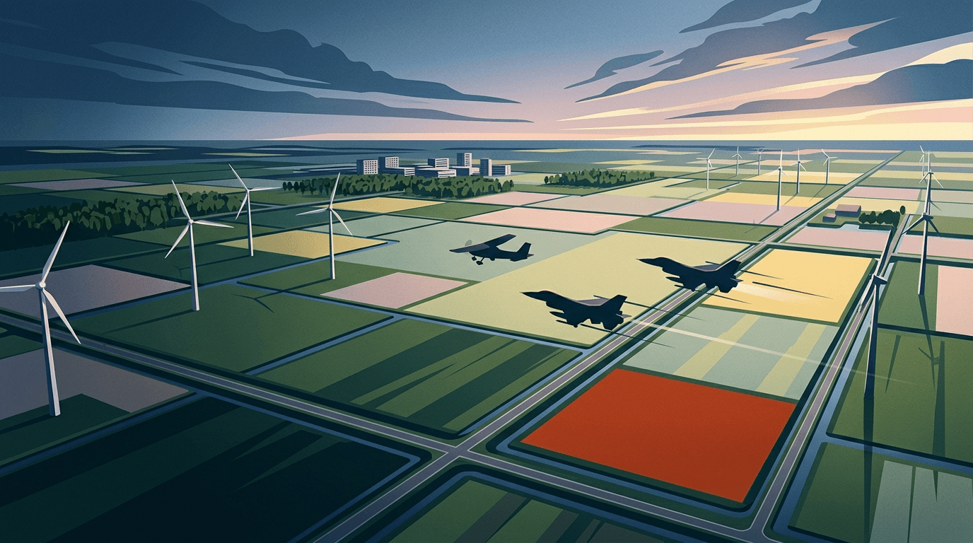 Onderzoeksraad kritisch op veiligheid luchtruim boven Flevoland na bijna-botsing