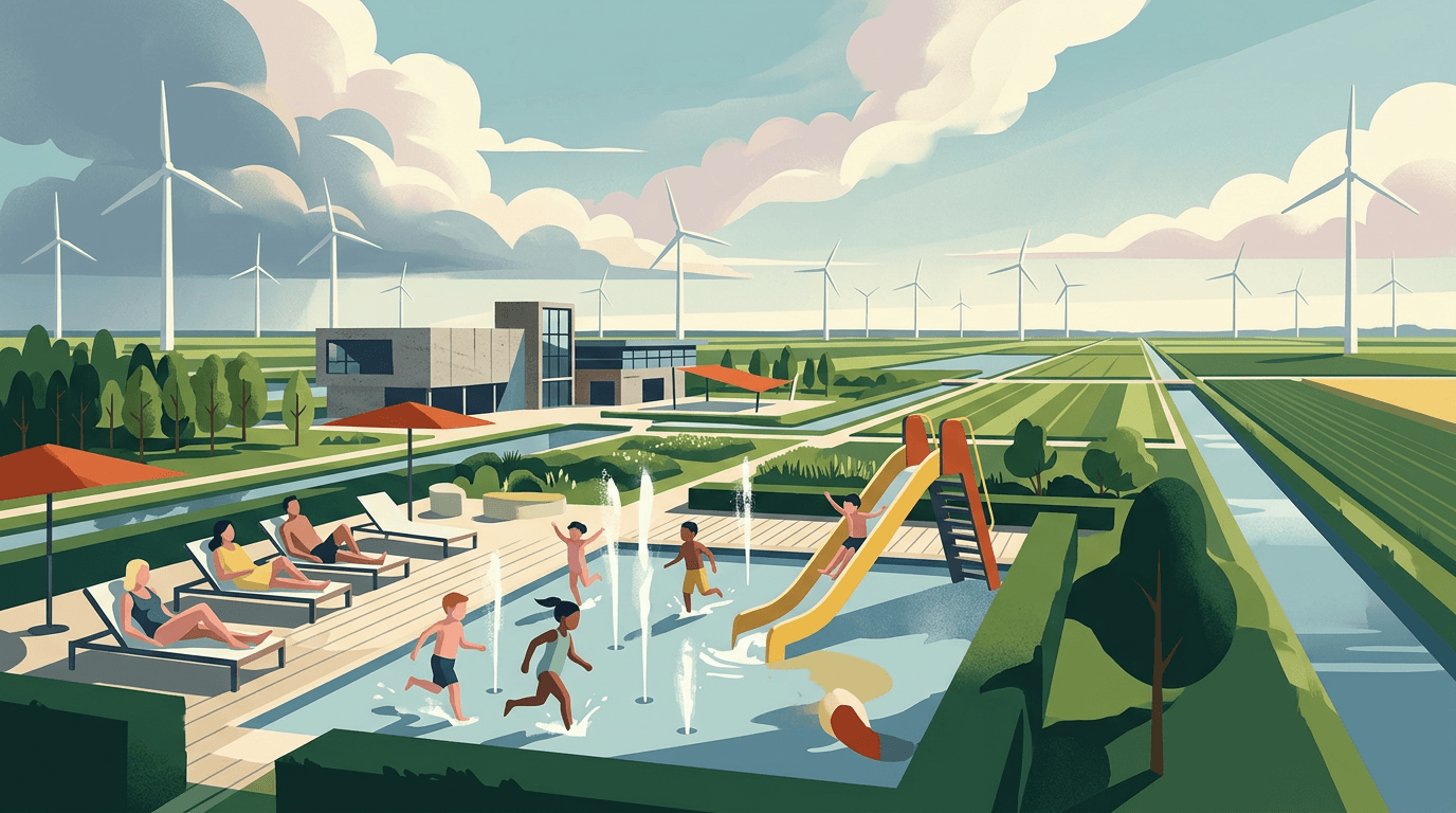 Spetterende opening buitenzwemseizoen met nieuw spraypark in Lelystad