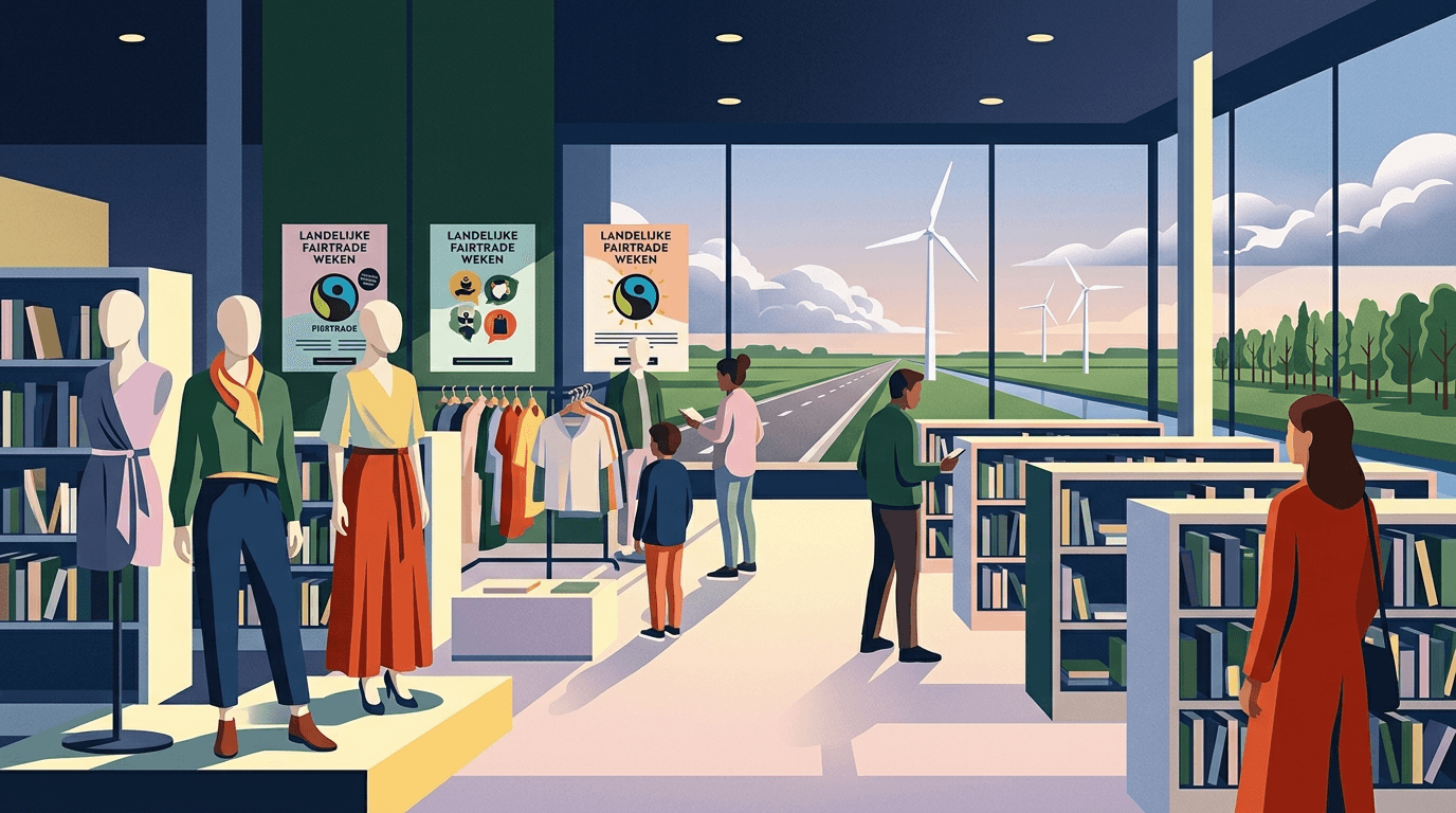 Fair Fashion in de spotlight tijdens Fairtrade Weken in Bibliotheek Dronten