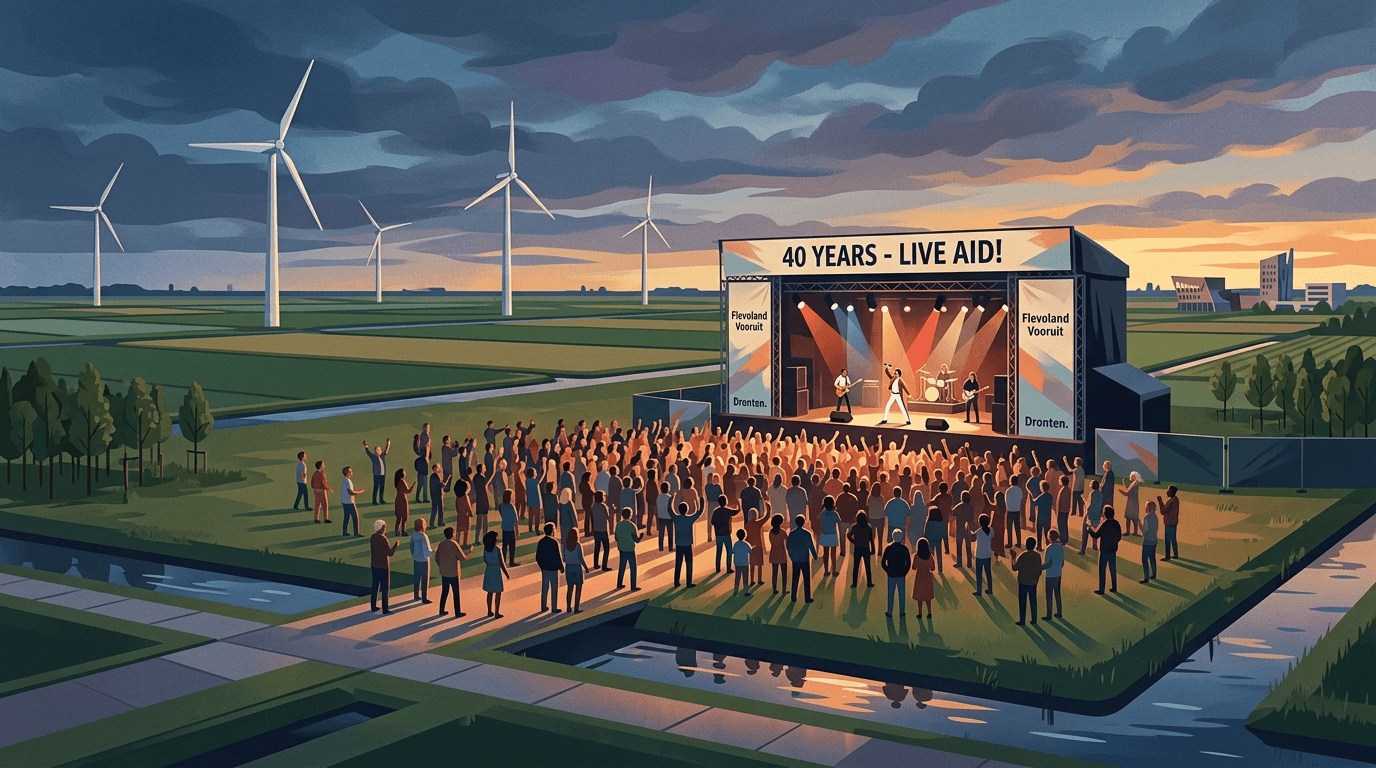 The Best of Britain viert 40 jaar Live Aid in De Meerpaal