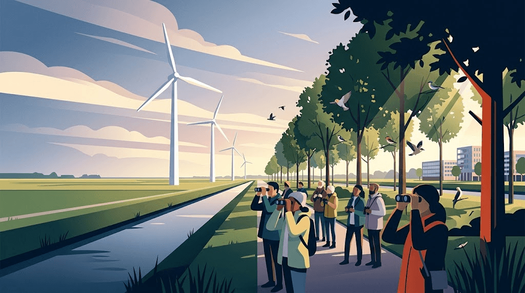 Vroege vogelexcursie in Stadspark Lelystad met KNNV