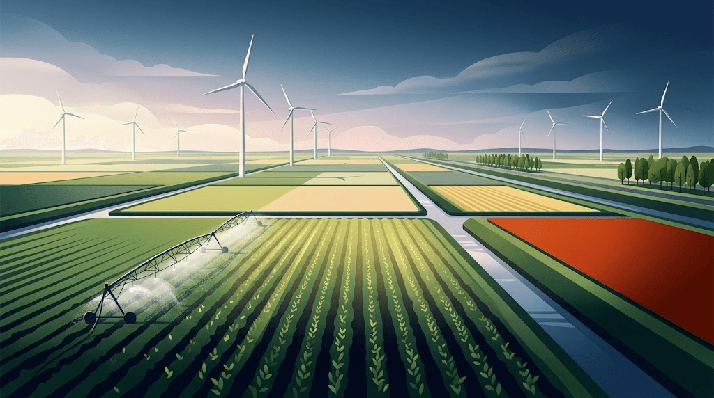 Elektrisch beregenen: Flevolandse akkerbouwer kiest voor duurzaamheid