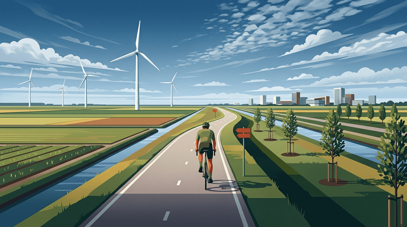Eerste delen doorfietsroute Almere-Lelystad geopend
