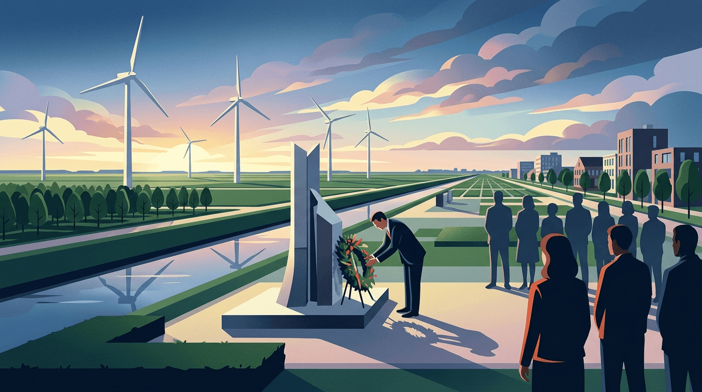 Maarten Vrolijk nieuwe voorzitter Stichting 4 Mei Herdenking Dronten