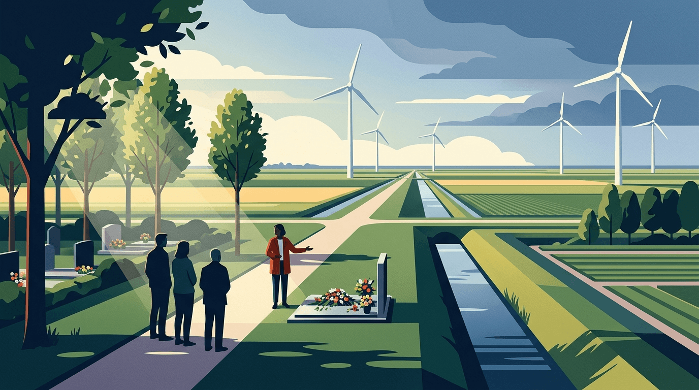 Wisselwandeling op begraafplaats De Wissel in Dronten biedt unieke inkijk