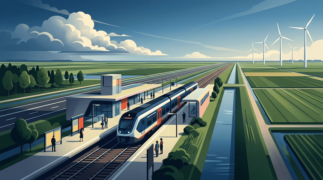 Flevoland participeert in onderzoek naar financiering Lelylijn
