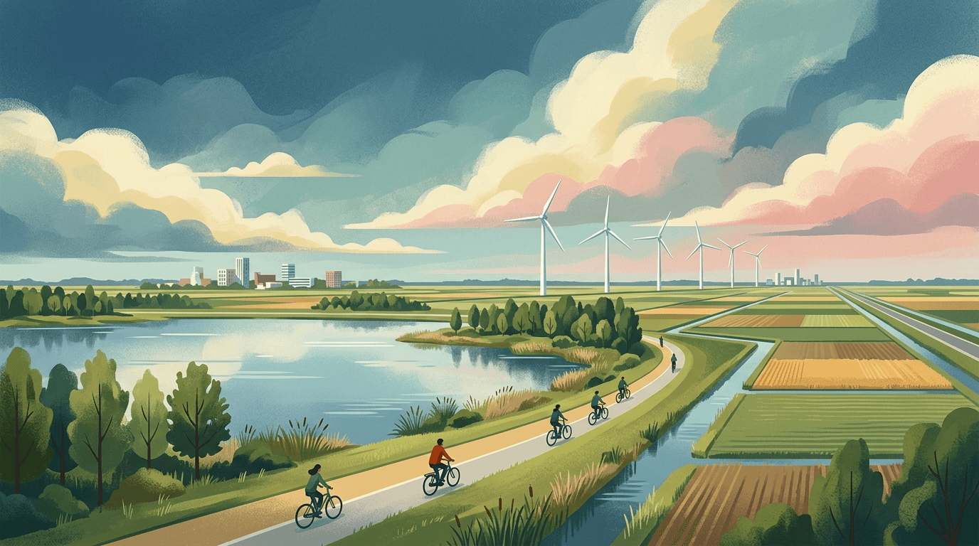 Inloopavond over recreatief fietspad Schoterplas
