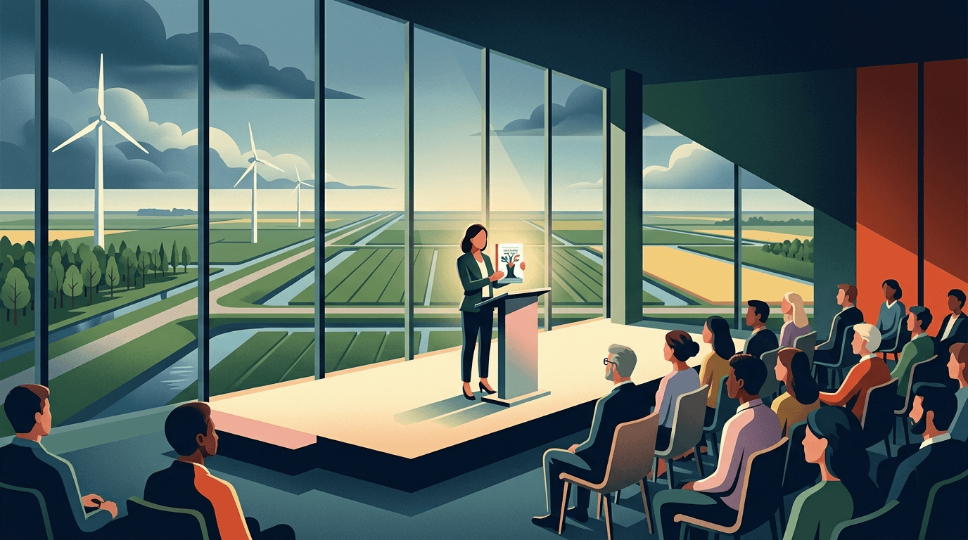 Esther van Wageningen presenteert boek over gedragsverandering in Dronten