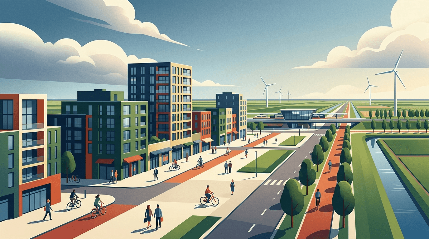 Provincie Flevoland stuurt op woningbouw in dorps- en stadskernen