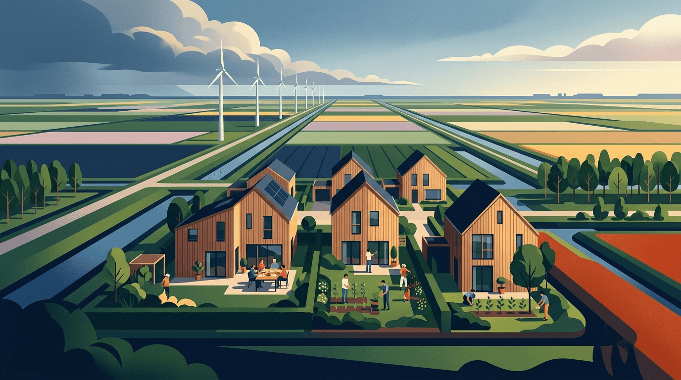 Centrada overhandigt sleutels van duurzame woningen in Lelystad