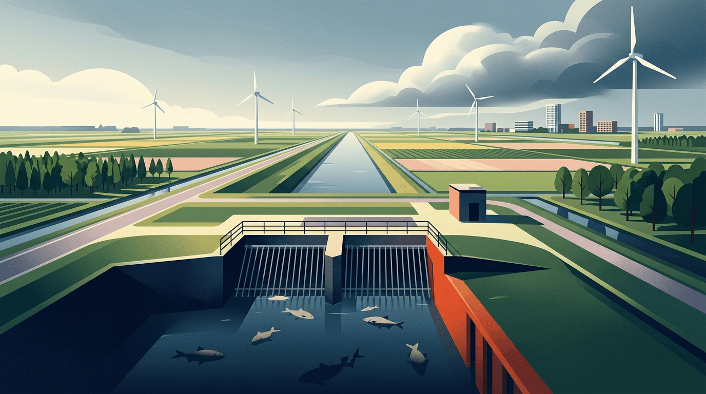 Opnieuw dode vissen bij gemaal Almere; vispassage laat op zich wachten