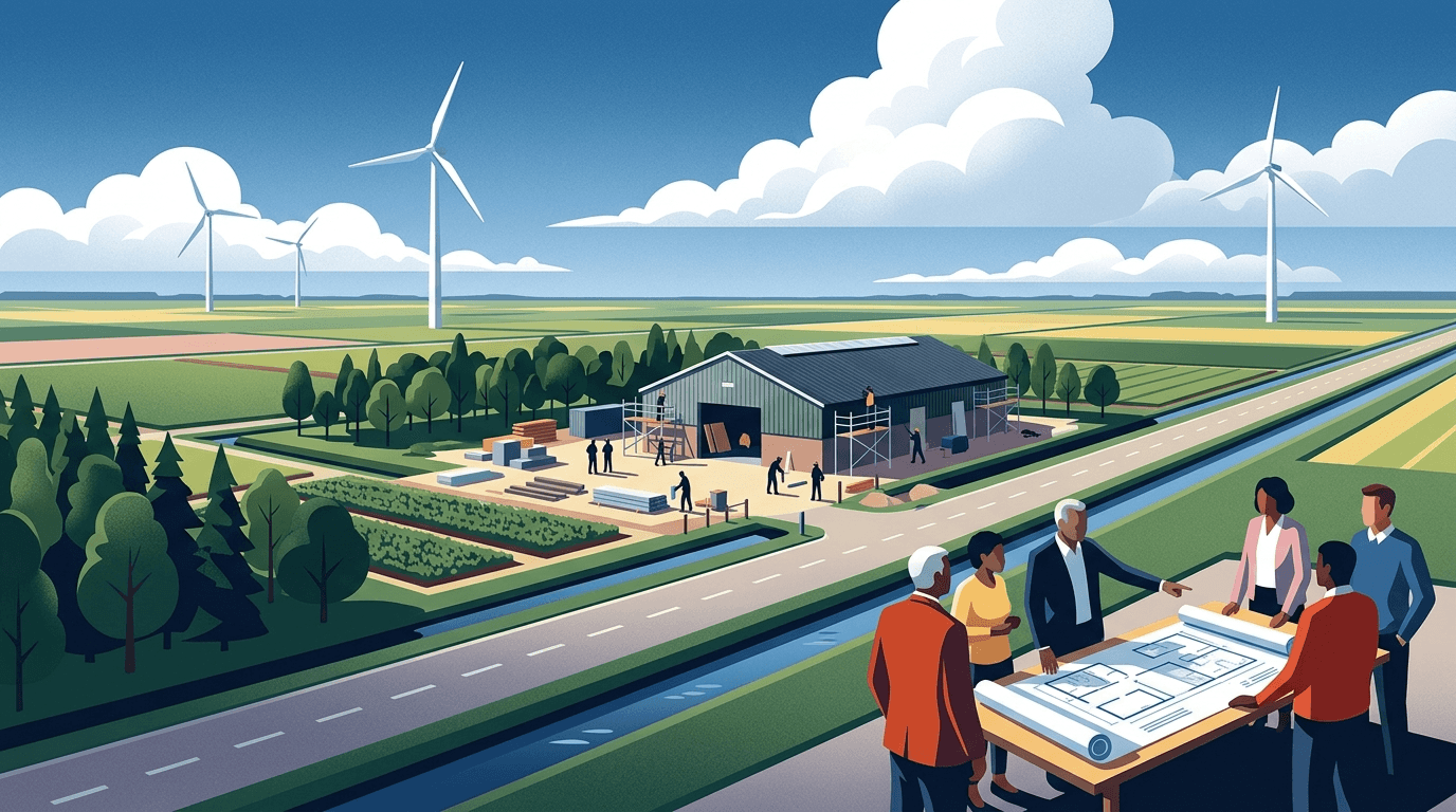 Raad Noordoostpolder geeft alsnog groen licht voor huisvesting arbeidsmigranten Kraggenburg