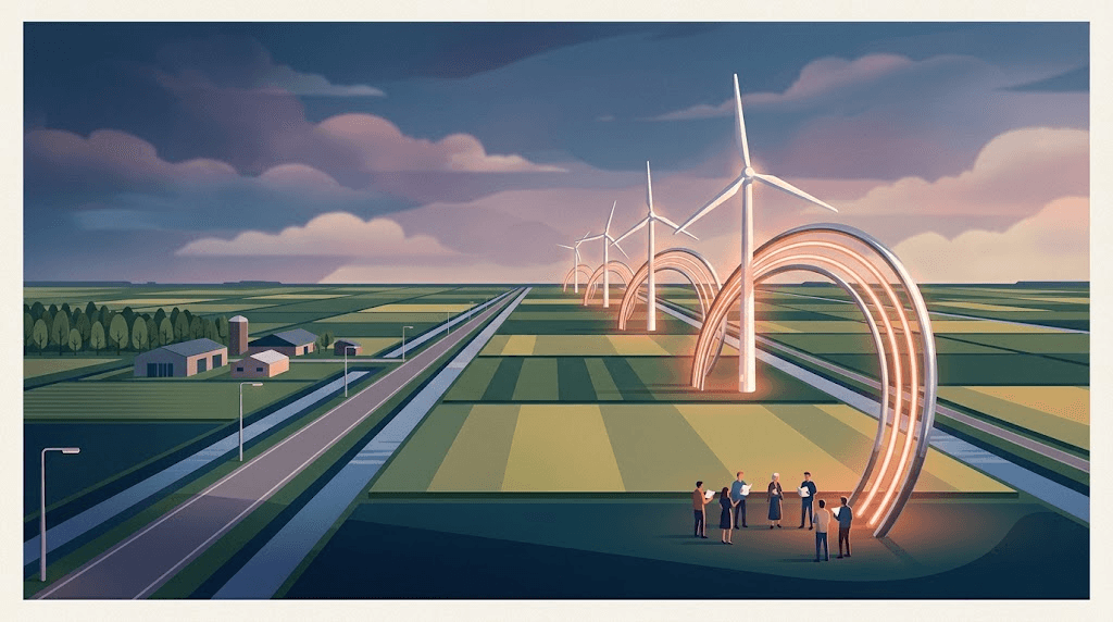 Geluid en landschap versmelten in 'Turbine Songs' te Ens