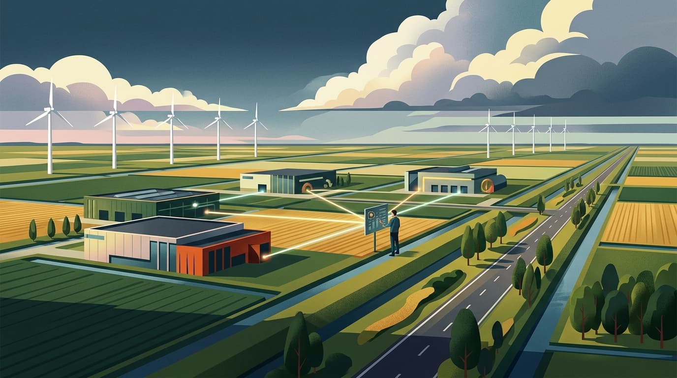 Almeerse bedrijven delen stroom op industrieterrein De Vaart