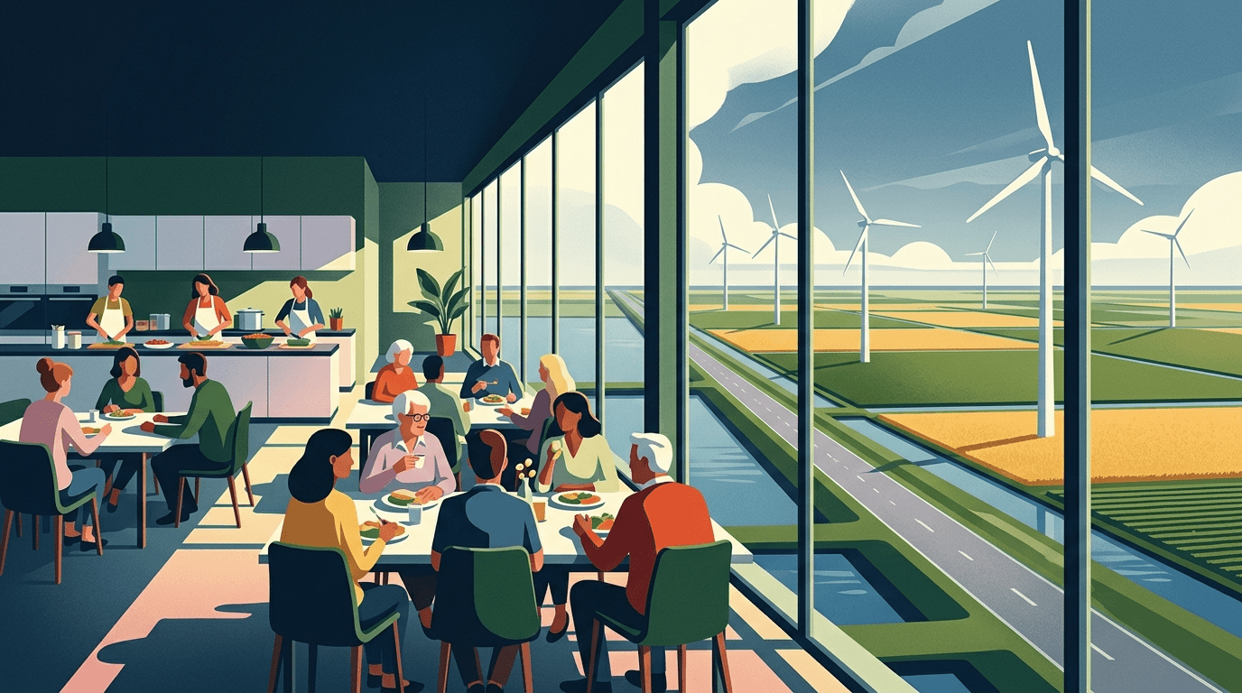 Lunchroom Zuiderzee: Meer dan een maaltijd, een ontmoetingsplek in Lelystad Oost