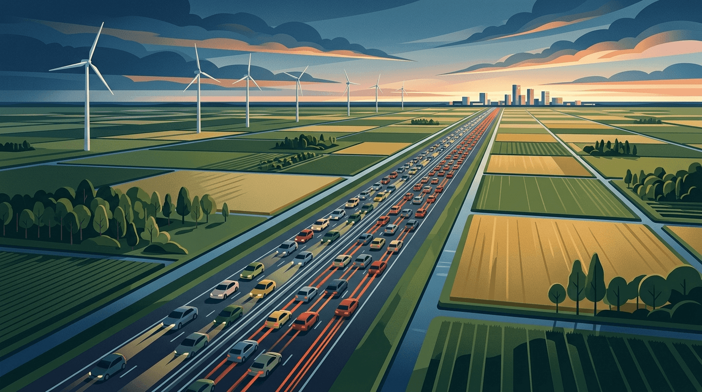 ANWB waarschuwt voor drukke avondspits richting Hemelvaartsweekend: Wat betekent dit voor Flevoland?