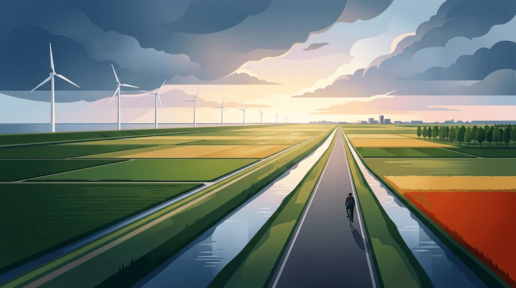 Wisselvallig weekend in Flevoland: geleidelijk iets beter weer