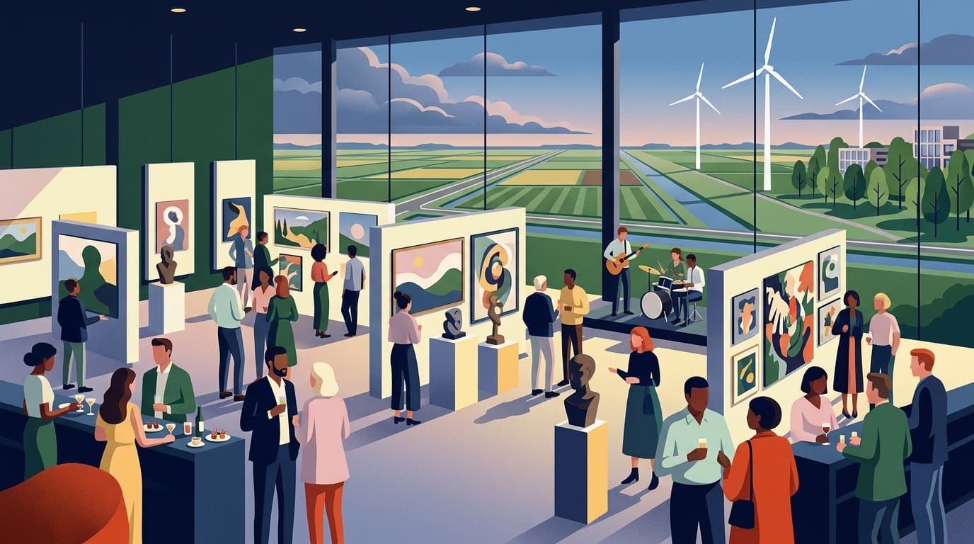 Cursistenexpositie De Meerpaal toont creativiteit in al haar vormen
