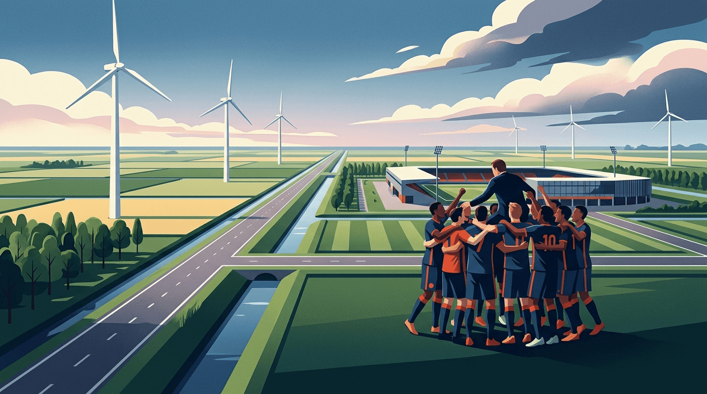FC Almere handhaaft zich in de vierde klasse dankzij doelsaldo