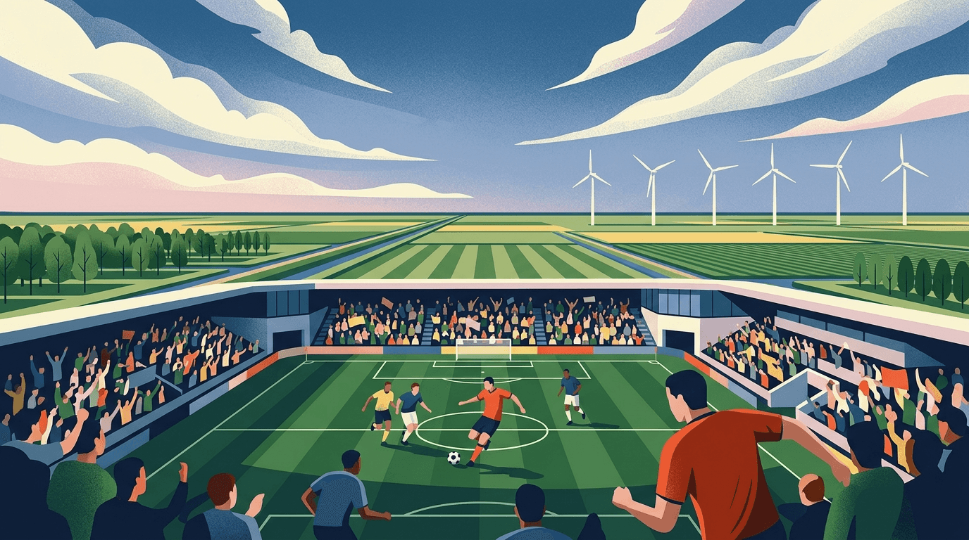 Zes Noordoostpolder voetbalclubs in spannende nacompetitie