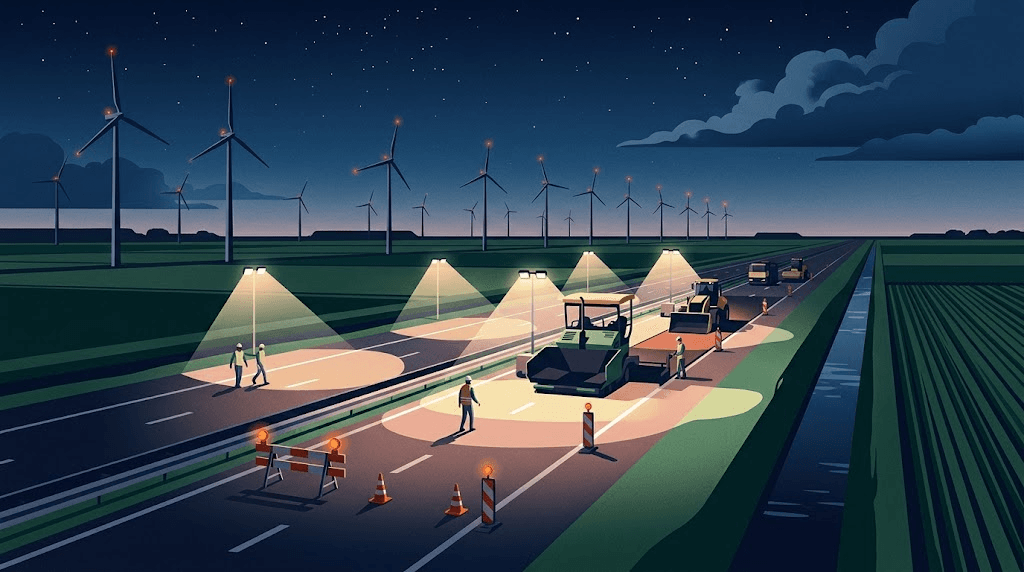 A6 vier nachten dicht tussen Urk en Lelystad-Noord voor wegwerkzaamheden