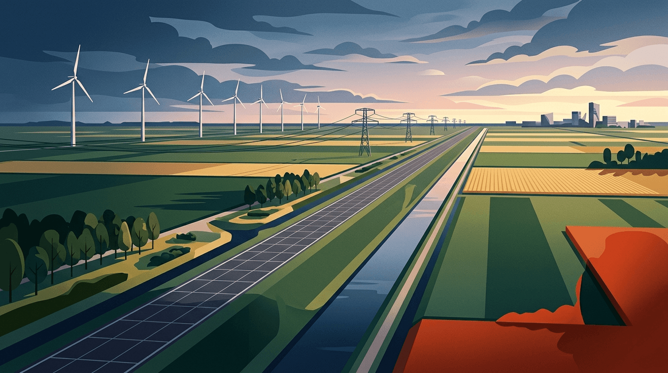 Nieuwe hoogspanningsroute Ens-Groningen volgt bestaande route