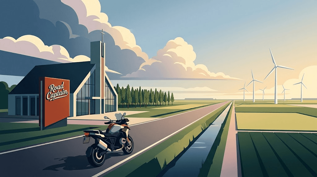 Biker & Trucker Dienst in De Fontein Emmeloord: 'Dwaal niet! Volg de Road Captain!'